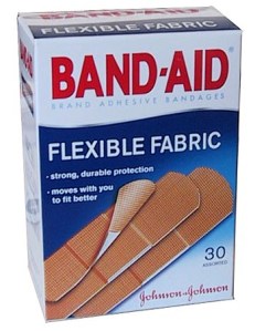 Bandages to keep your well-learned lessons from getting on the carpet.
