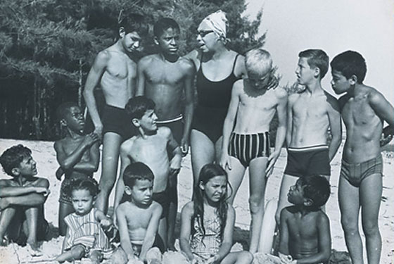 Josephine Baker and her rather unconventional family.
