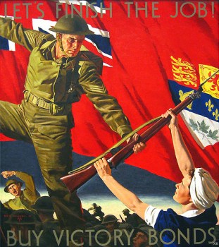 Canadian WWII Poster