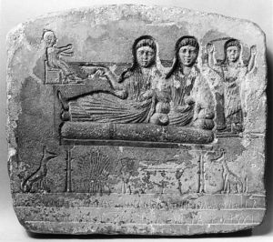 Coptic_-_Funerary_Stele_with_Family_Portrait_-_Walters_263